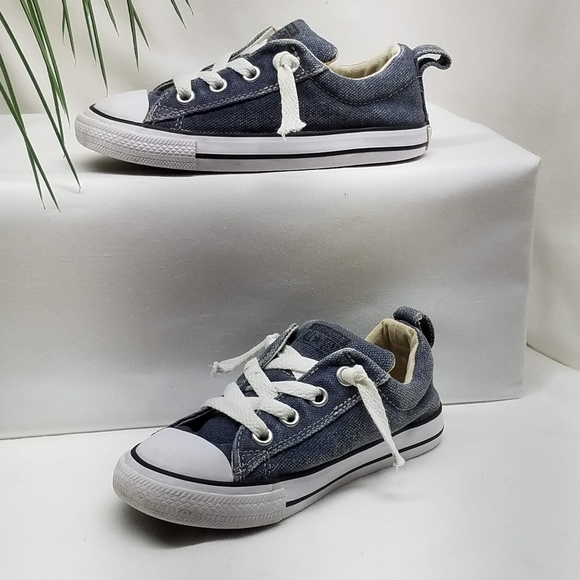 converse all star denim blue